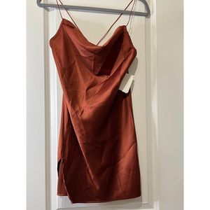 New Years Eve Satin Slip Dress